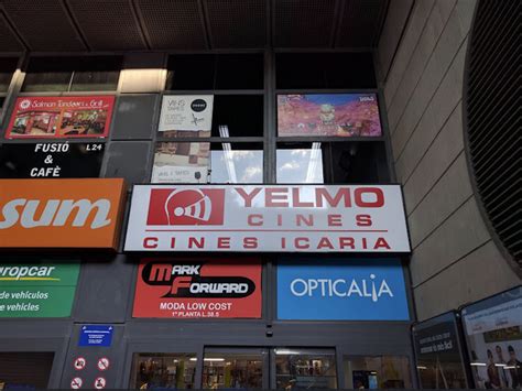 cine icaria barcelona|Cine Yelmo